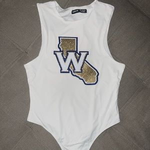 Warriors body suit